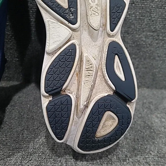 Hoka Bondi 8  Womens Sz 10.5 B‎ Outer Space Bellwether Blue Running 1127952 OSBB - Picture 14 of 16